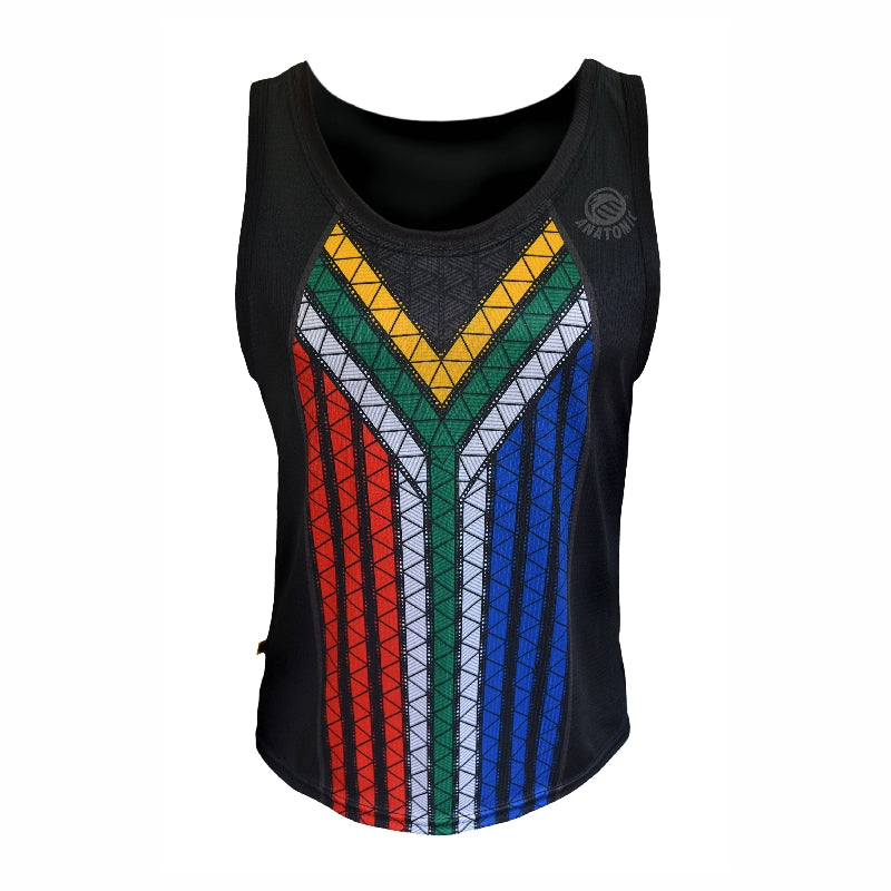 SA Track Mens Running Vest