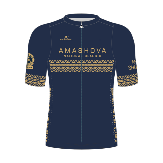 Amashova 2026 Gold Milestone Biotomic Cycling Jersey