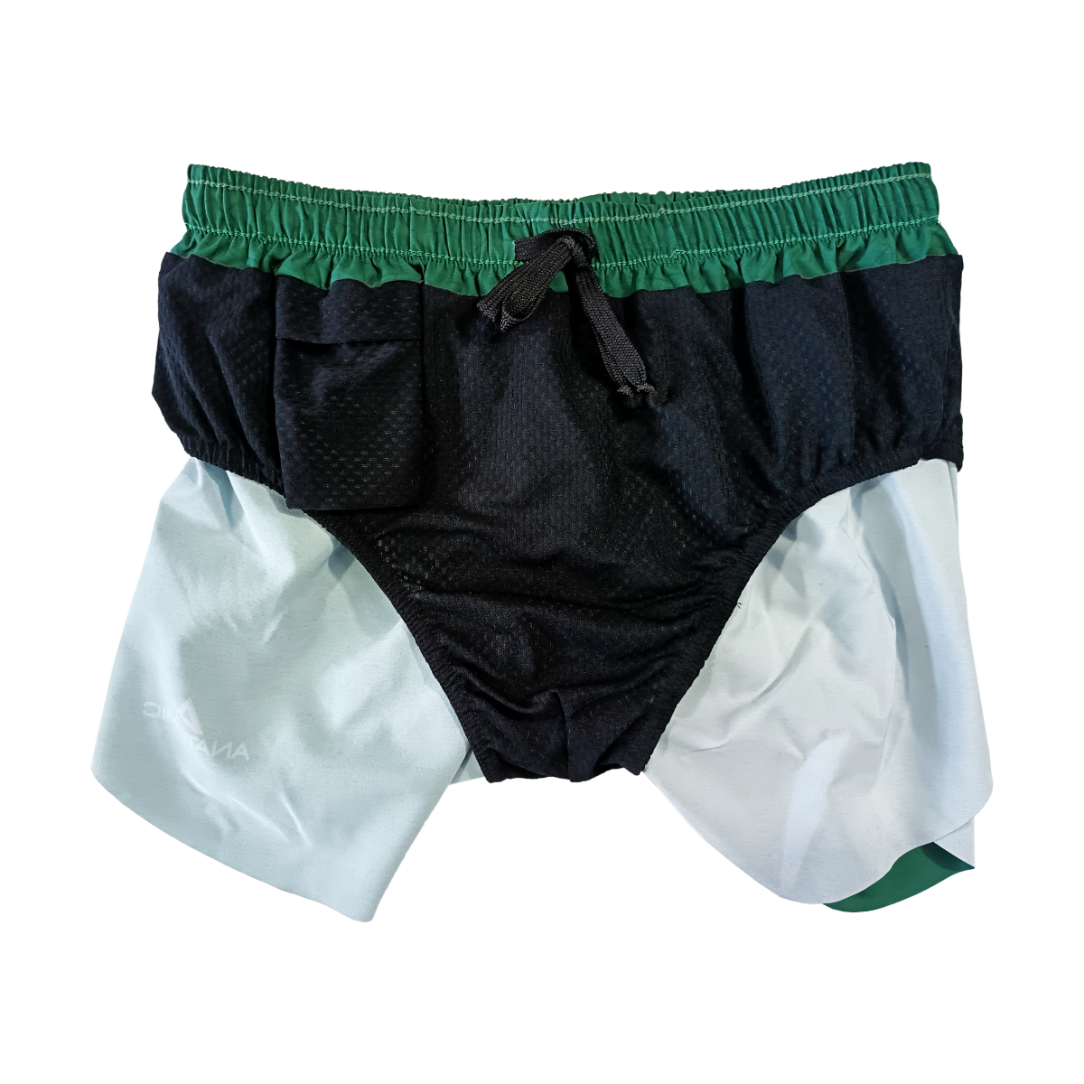 Green Unisex Elite Running Shorts