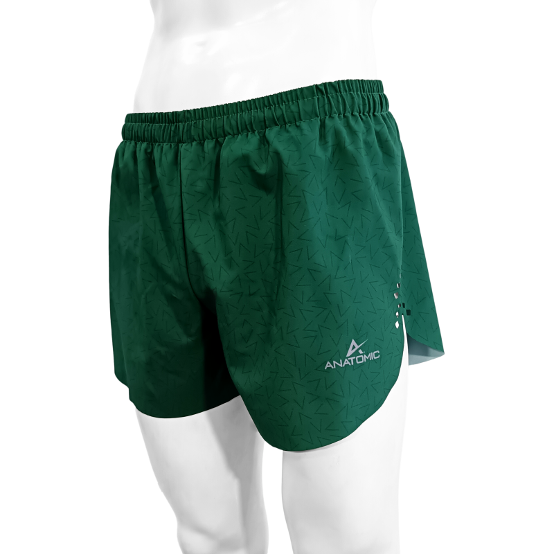 Green Unisex Elite Running Shorts