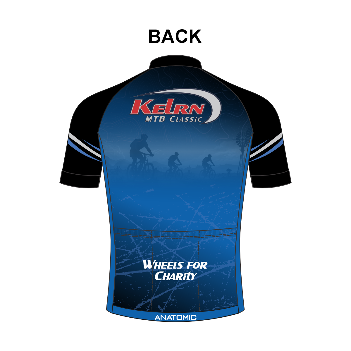Kelrn MTB Classic Mens and Ladies Cycling Jersey