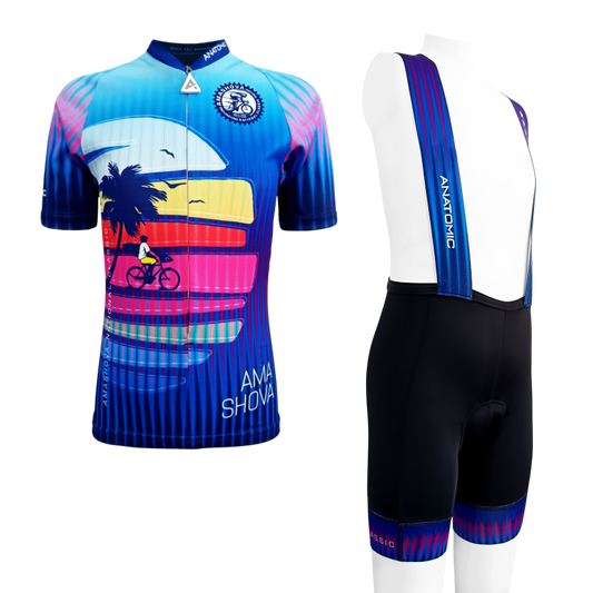 Amashova 2025 Kids Cycling Jersey and Bib COMBO