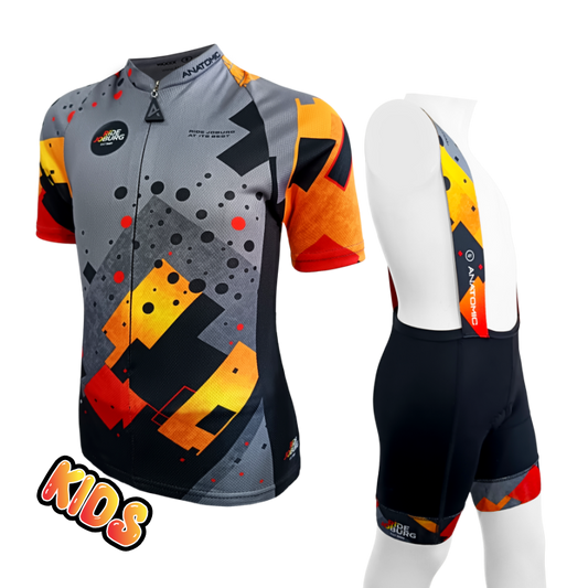 Ride Joburg Kids Cycling Jersey and Bib COMBO
