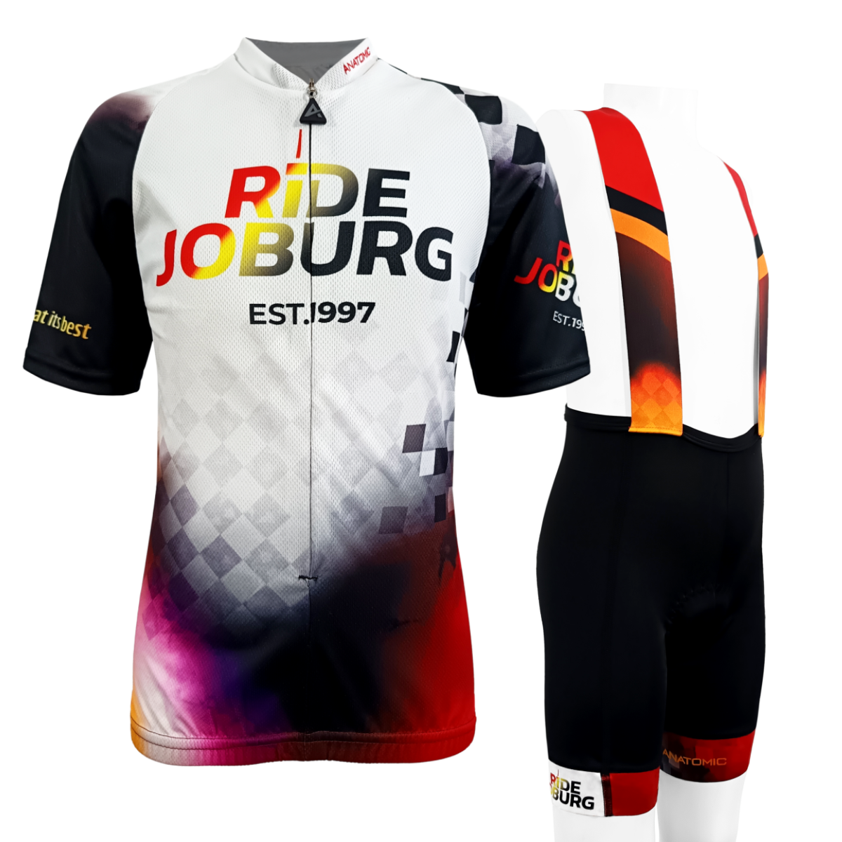 Ride Joburg 2026 Kids Cycling Jersey and Bib COMBO