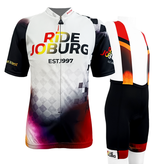 Ride Joburg 2026 Kids Cycling Jersey and Bib COMBO