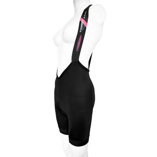 Ergonomic Ladies Zipped Cycling Bib