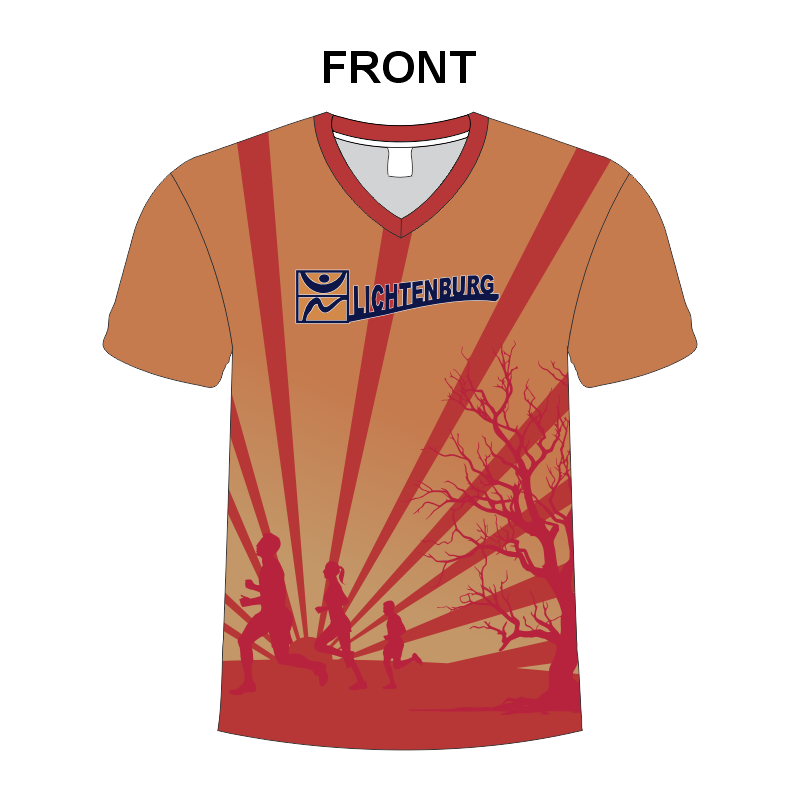 Lichtenburg Mens and Ladies V-Neck T-Shirts