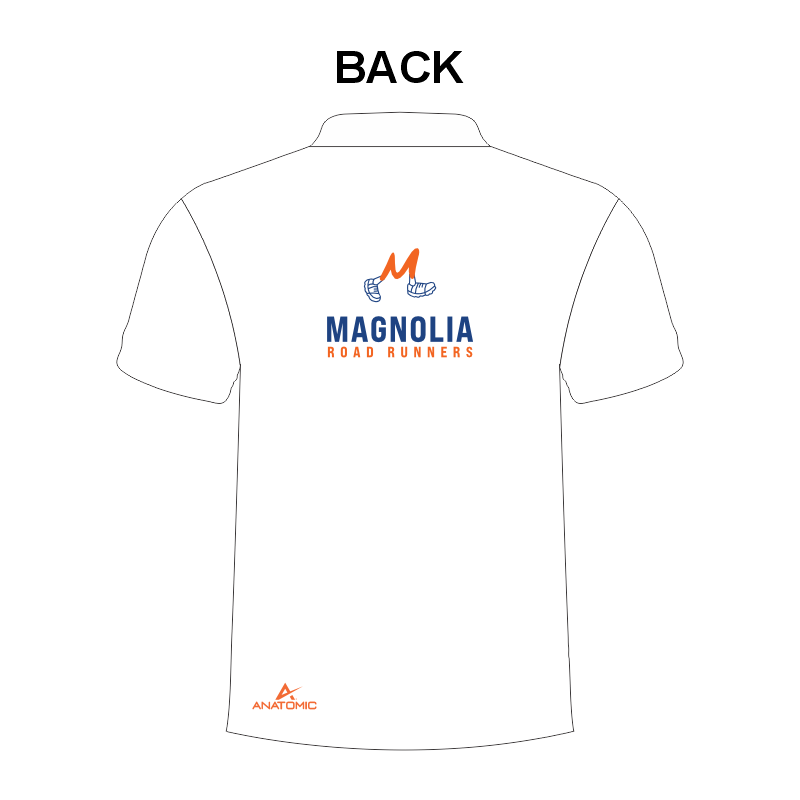 Magnolia Social White Mens and Ladies Golf shirt