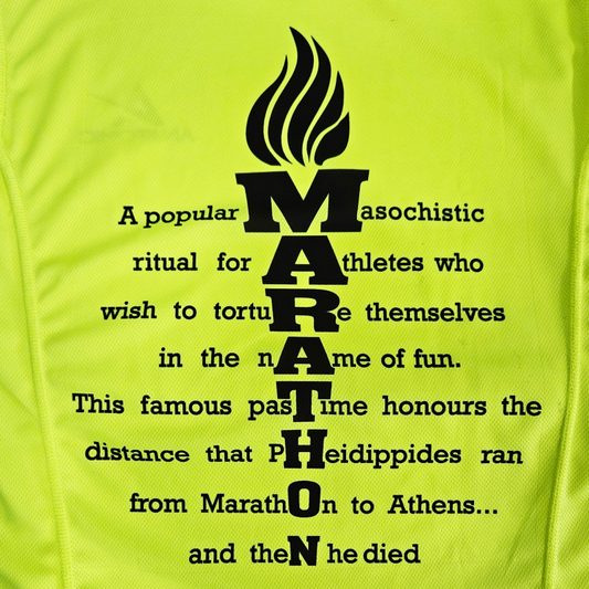 Marathon Torch Mens Running T-shirt