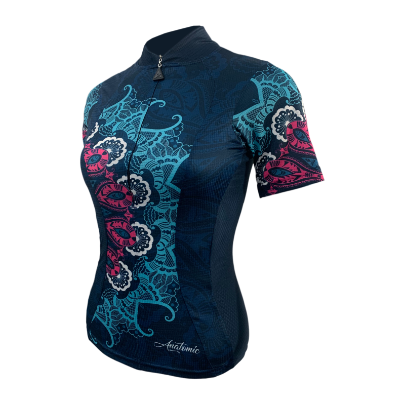 Mila Ladies Candy Cut Cycling Jersey