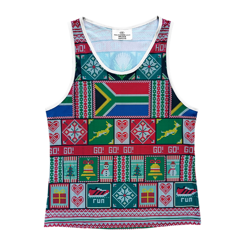 Mzansi Xmas Ladies Running Vest – Anatomic Sportswear