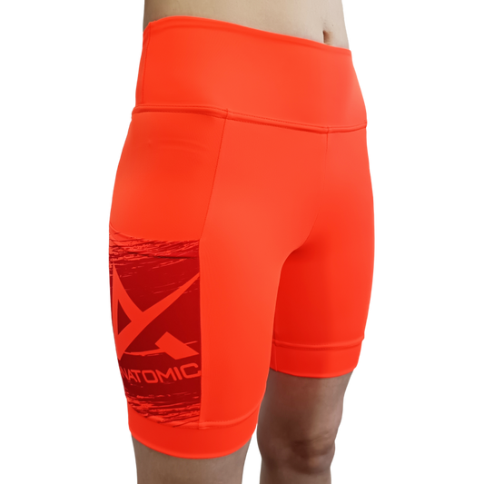 Vizi Orange Ladies Elite Running Tights