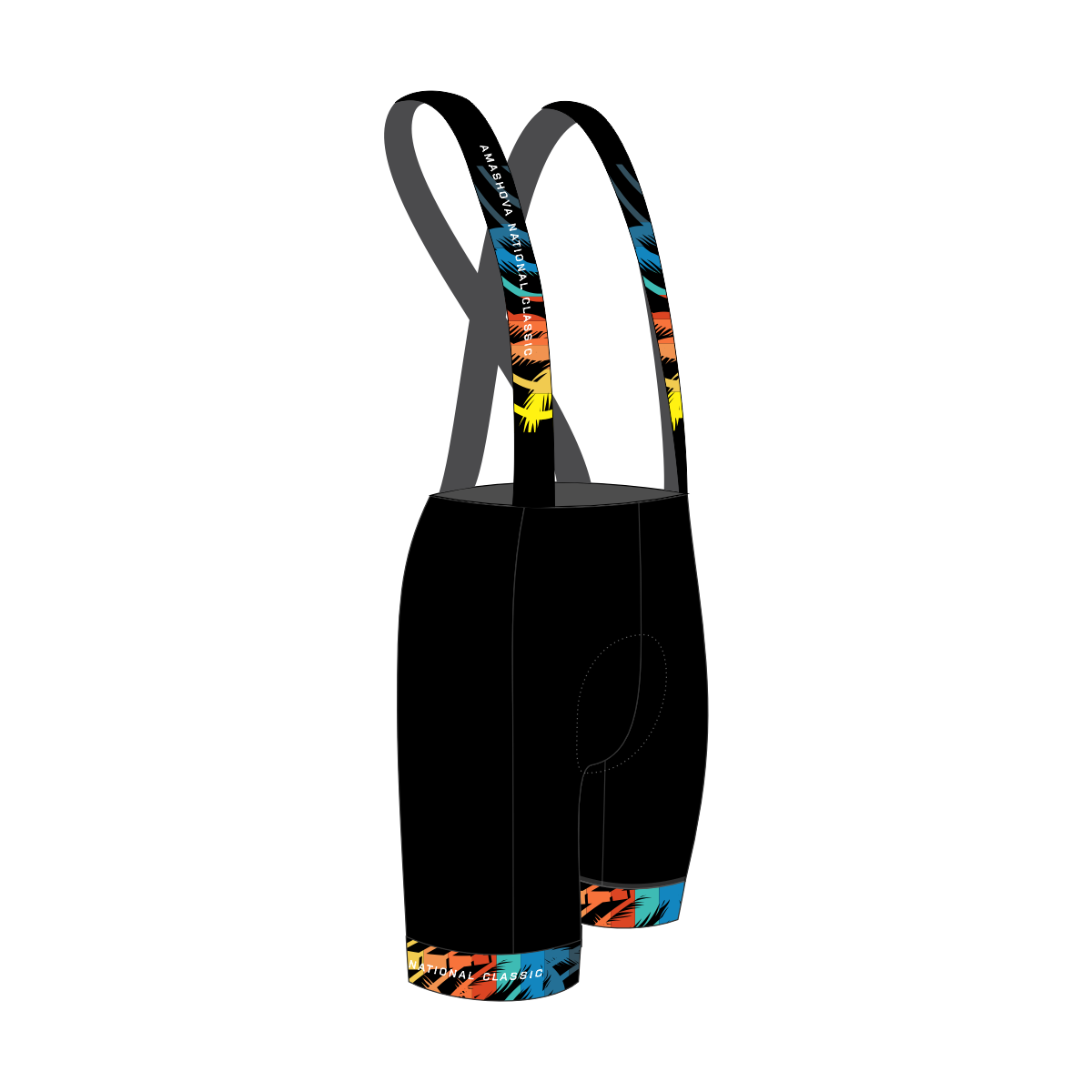 Amashova 2026 Palm Beach Kids Cycling Jersey and Bib COMBO
