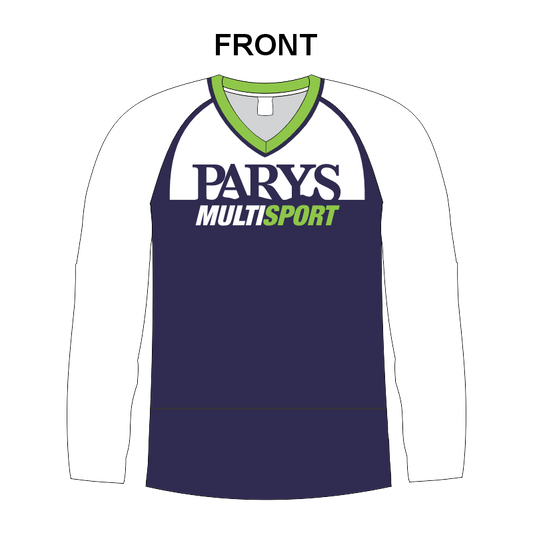 Parys Multisport Mens and Ladies T-Shirt Long Sleeve