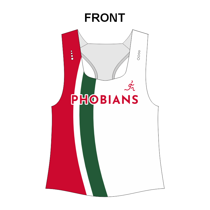 Phobians Mens and Ladies Biotomic vest