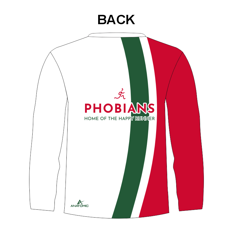 Phobians Mens and Ladies Slimfit Shirt Long Sleeve