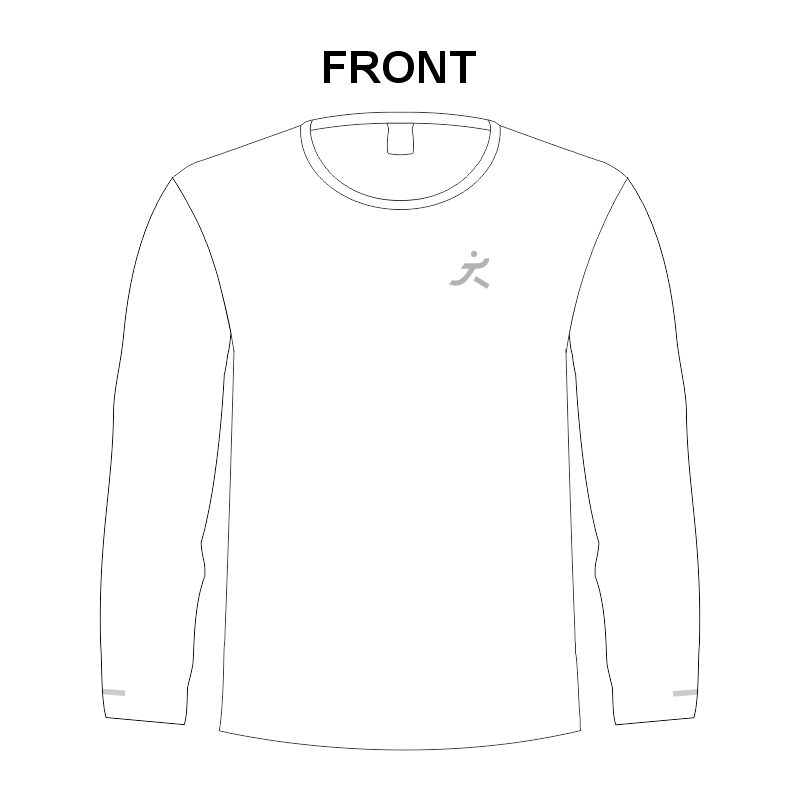 Phobians Mens and Ladies Slimfit Shirt Long Sleeve WHITE