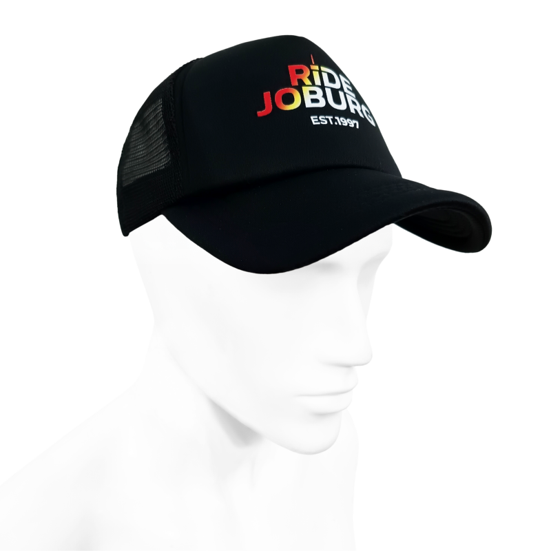 Ride Joburg Black Trucker Cap