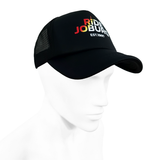 Ride Joburg Black Trucker Cap
