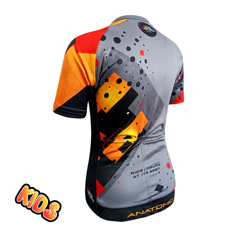 Ride Joburg Kids Cycling Jersey and Bib COMBO
