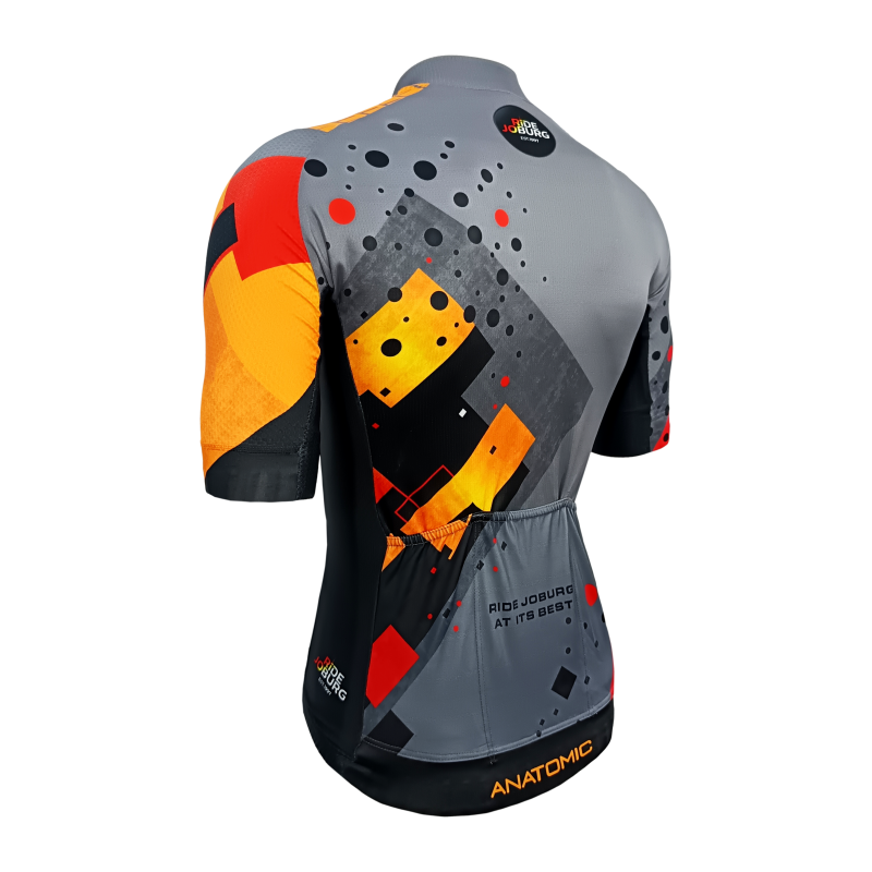 Ride Joburg Elite Cycling Jersey Grey