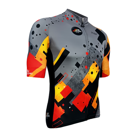 Ride Joburg Elite Cycling Jersey Grey
