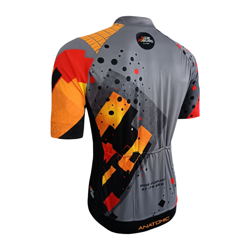 Ride Joburg Standard Cycling Jersey Grey