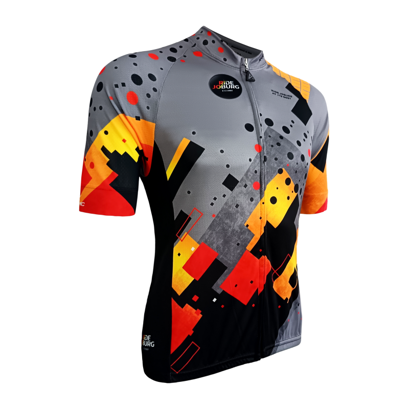 Ride Joburg Standard Cycling Jersey Grey