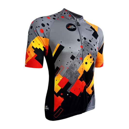 Ride Joburg Standard Cycling Jersey Grey