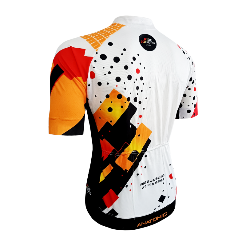 Ride Joburg Standard Cycling Jersey White