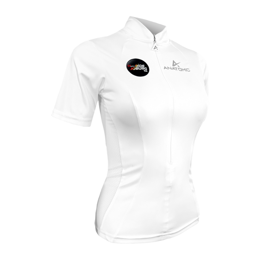 Ride Joburg White Ladies Candy Cycling Jersey 2024