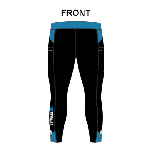 The Running Edge Mens and Ladies Elite Long Tights