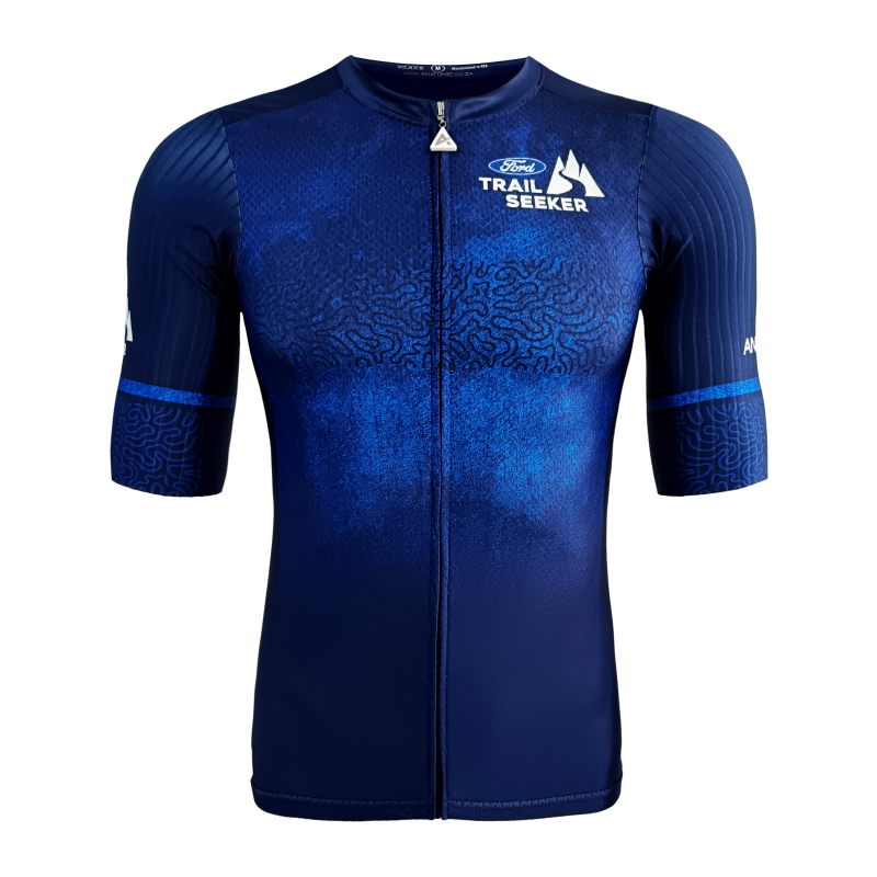 Trailseeker BLUE Biotomic Cycling Shirt