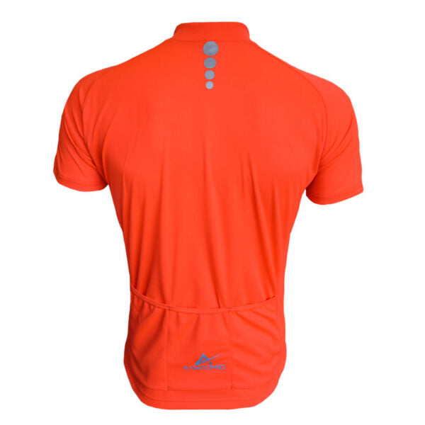 Vizi Neon Orange Cycling Shirt