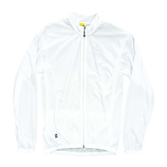 White Long sleeve Mens Cycling Jersey (LIMITED SIZES AVAILABLE)